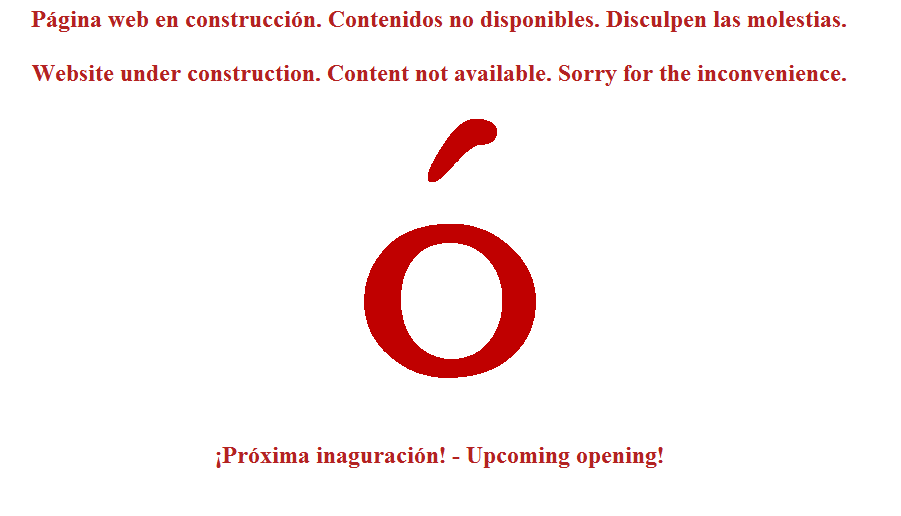 Ejemplo de página web en construcción Palbin.com