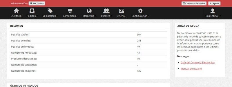 Herramientas de gestión y administración