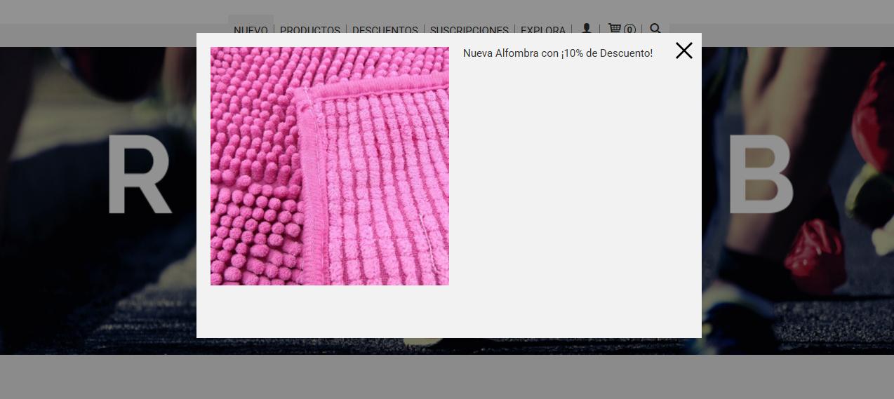 Nueva funcionalidad para crear pop-ups